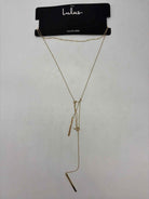 Lulus Gold Y Necklace Strand Necklace | True Fashionistas.