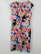 Pre-Owned Tahari Pink Size XS Floral Short Sleeveless Dress | True Fashionistas.