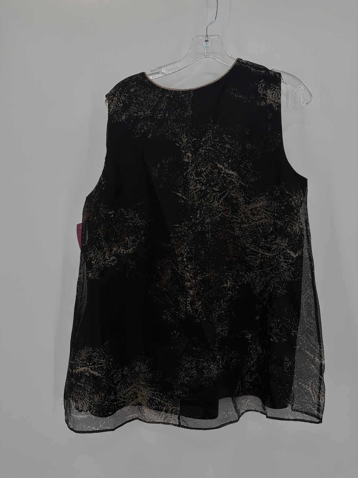 Pre-Owned Lafayette 148 Black Size Large Tank Top | True Fashionistas.