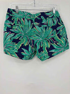 Pre-Owned Lilly Pulitzer Green Size 2 Callahan Printed Shorts | True Fashionistas.