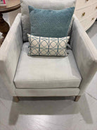McCreary Modern Blue Fabric Living Room Chair | True Fashionistas.