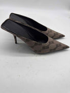 Pre-Owned Balenciaga Grey Size 37 Mule Heels | True Fashionistas.