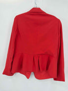 Pre-Owned Armani Collezioni Red Size 50/14 Blazer | True Fashionistas.