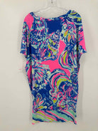 Pre-Owned Lilly Pulitzer Blue Size Small Short Short Sleeve Dress | True Fashionistas.