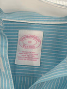 Pre-Owned Brooks Brothers Blue Size 10 Stripe Button Down | True Fashionistas.