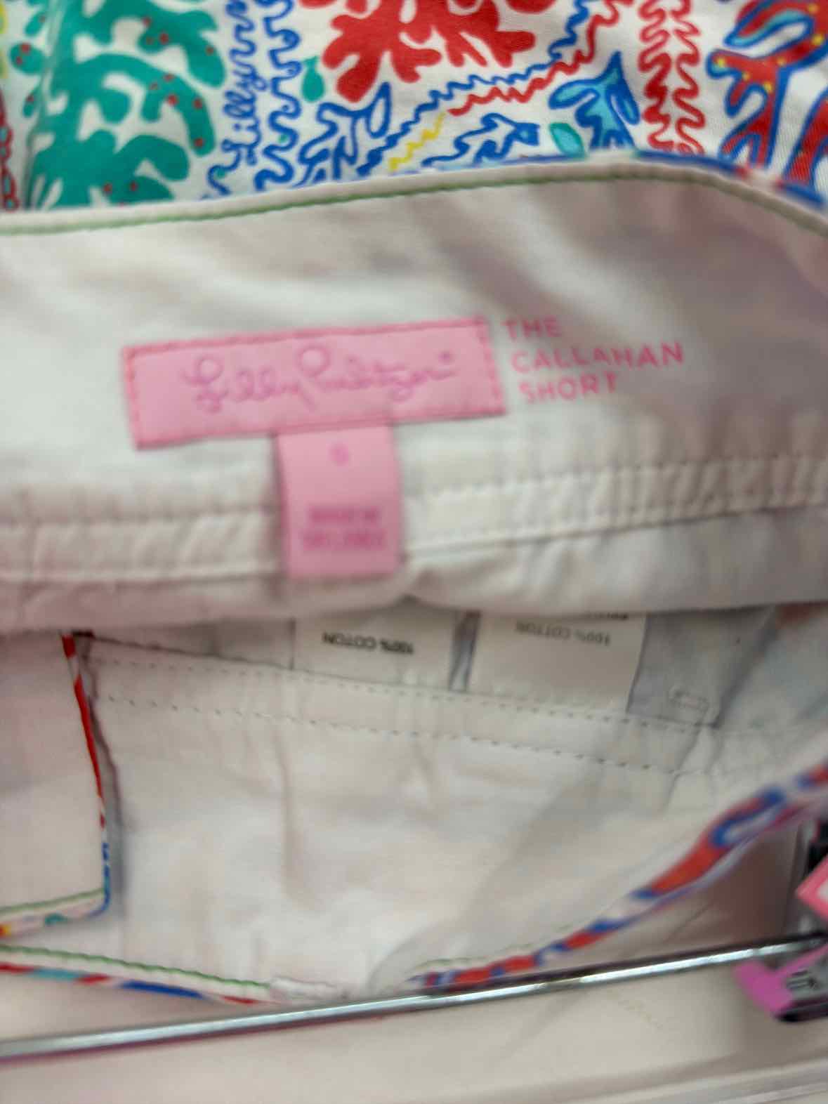 Pre-Owned Lilly Pulitzer Blue Size 0 Callahan Printed Shorts | True Fashionistas.