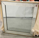 Champagne Frame Square Mirror | True Fashionistas.