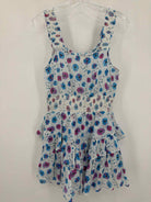 Pre-Owned Love Shack Fancy Blue Size Small Short Sleeveless Dress | True Fashionistas.