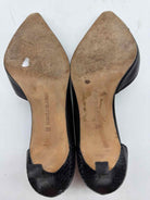 Pre-Owned Manolo Blahnik Black Size 38 D'orsay Heels | True Fashionistas.