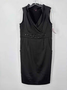 Pre-Owned Signature by Robbie Bee Black Size 10 Short Sleeveless Dress | True Fashionistas.