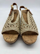 Pre-Owned Aerosoles Tan Size 9.5 Slingback Heels | True Fashionistas.