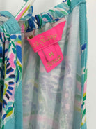Pre-Owned Lilly Pulitzer Blue Size Medium Sleeveless Romper | True Fashionistas.