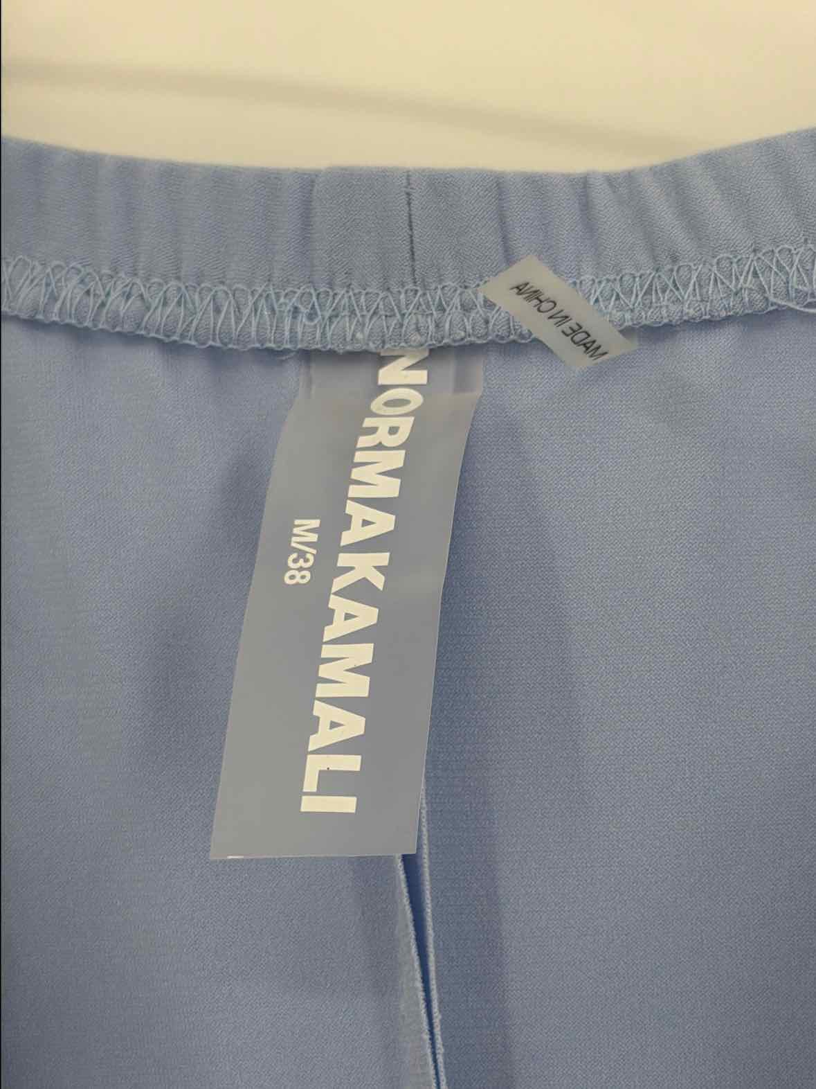 Pre-Owned Norma Kamali Blue Size Medium Long Strapless Dress | True Fashionistas.