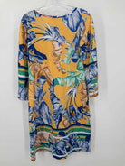 Pre-Owned Jean-Pierre Klifa Blue Size Medium Short Long Sleeve Dress | True Fashionistas.