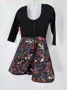 Pre-Owned Alice + Olivia Black Size 0 Short Long Sleeve Dress | True Fashionistas.