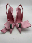 Pre-Owned Salvatore Ferragamo Pink Size 9 Slingback Heels | True Fashionistas.