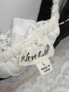 For Love & Lemons White Size Large Lace Cocktail Short Sleeveless Dress | True Fashionistas.