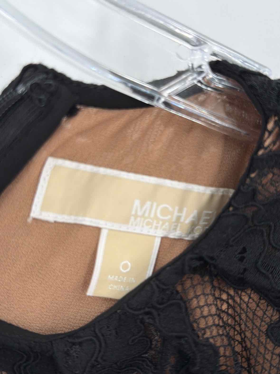 Pre-Owned Michael Kors Black Size 0 Lace Long Sleeve Jumpsuit | True Fashionistas.