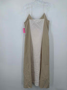 Pre-Owned Zara Tan Size Small Midi Sleeveless Dress | True Fashionistas.