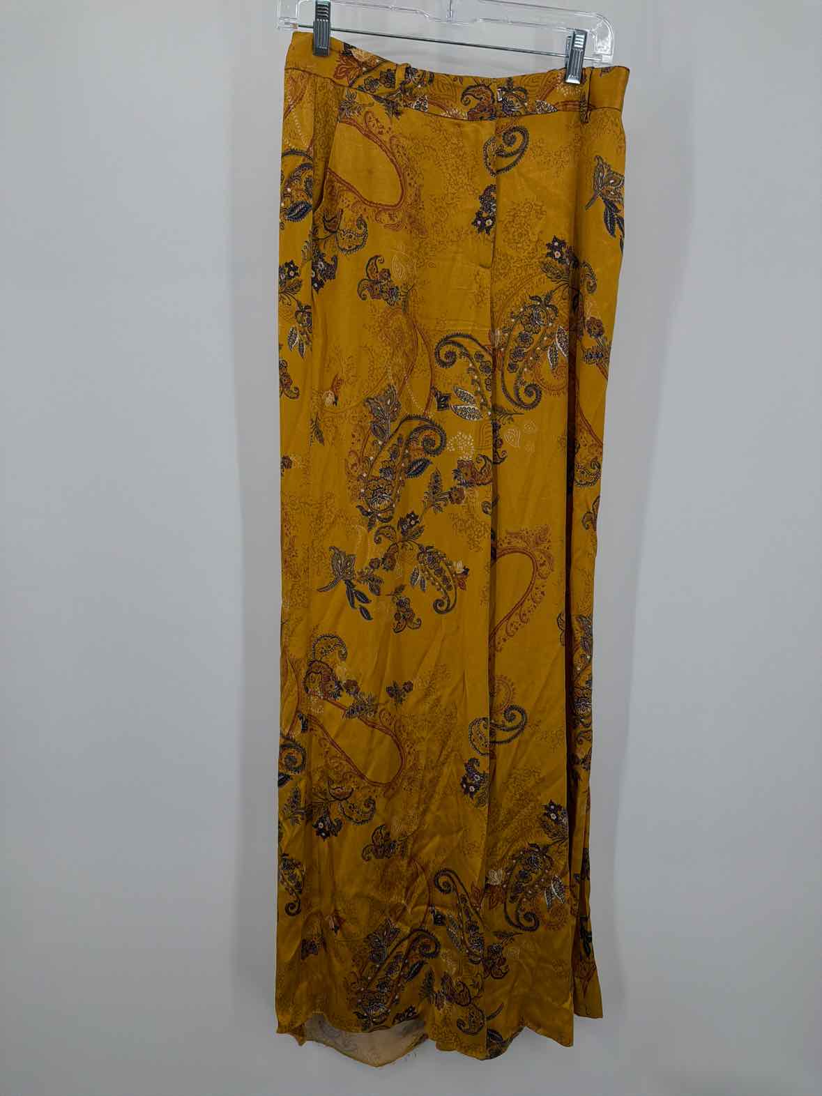 Pre-Owned L'Agence Yellow Size 4 Printed Pants | True Fashionistas.