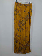 Pre-Owned L'Agence Yellow Size 4 Printed Pants | True Fashionistas.