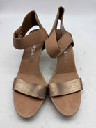 Pre-Owned Pedro Garcia Tan Size 39 Strappy Strappy Heels | True Fashionistas.