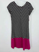 Pre-Owned Hatley Black Size Small Stripe Short Short Sleeve Dress | True Fashionistas.