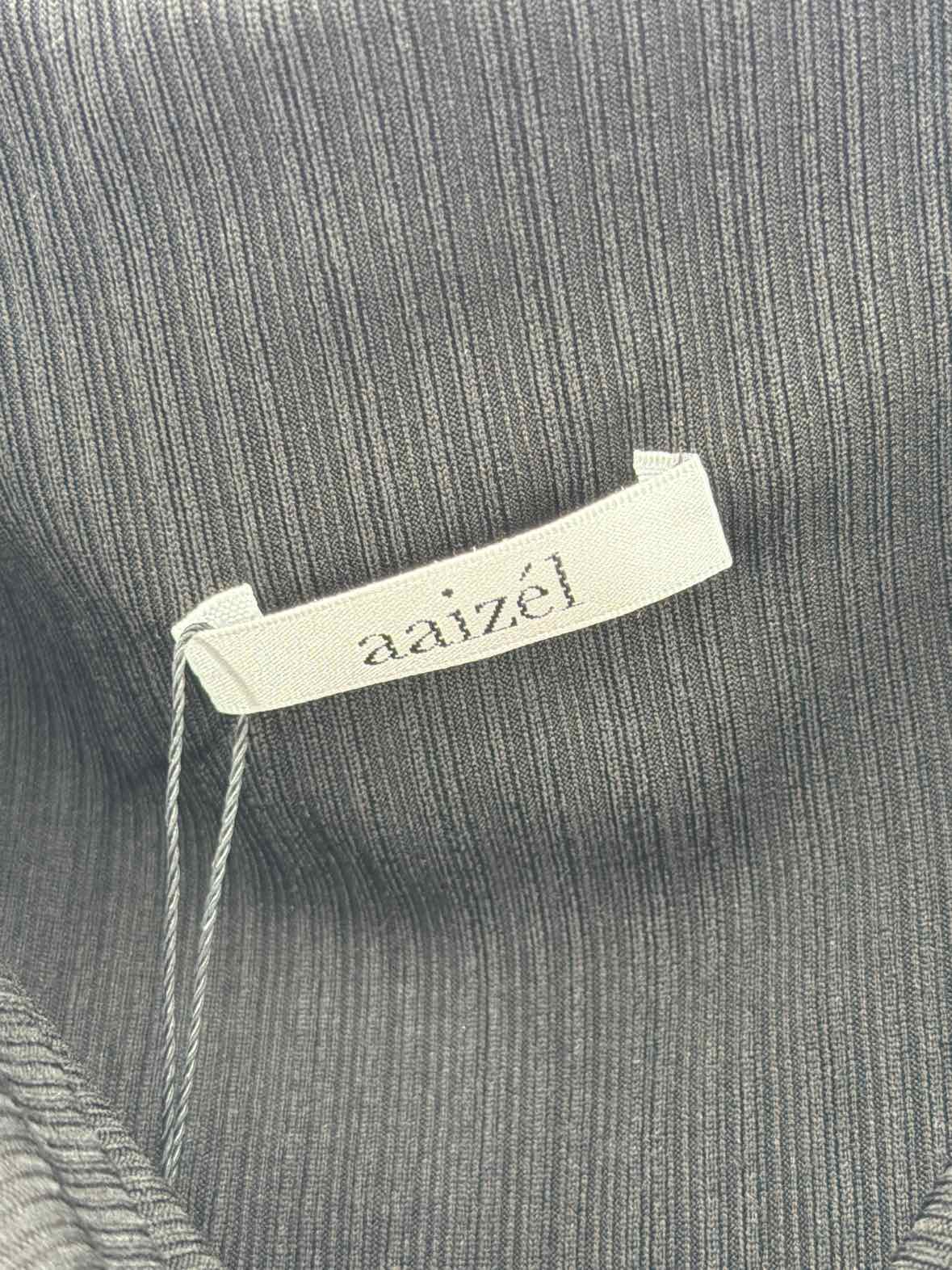Pre-Owned Aaizel Black Size 4 Short Long Sleeve Dress | True Fashionistas.