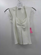 Pre-Owned Zara White Size Small Tank Top | True Fashionistas.