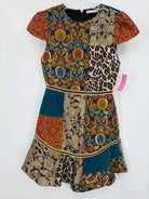 Pre-Owned Alice + Olivia Black Size 4 Short Short Sleeve Dress | True Fashionistas.