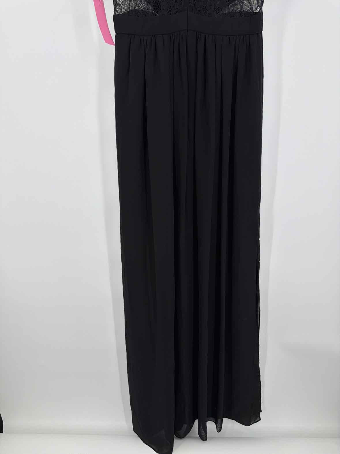 Pre-Owned BCBG Generation Black Size 6 Long Evening Gown | True Fashionistas.