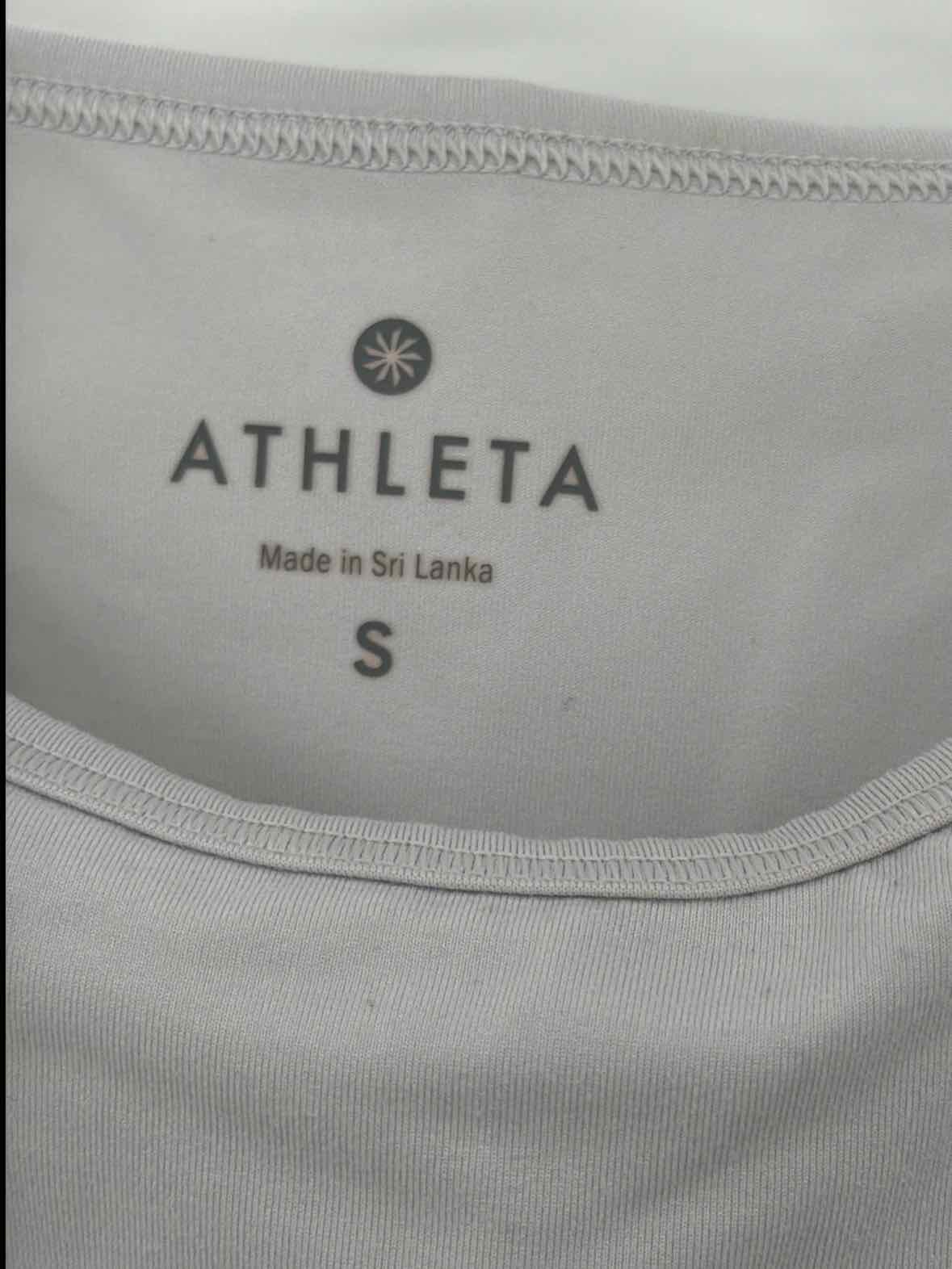 Pre-Owned Athleta Grey Size Small Athletic Tank | True Fashionistas.