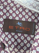 Pre-Owned Etro Purple 42 Men's Long Sleeve Shirt | True Fashionistas.