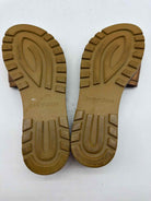 Pre-Owned See By Chloe Gold Size 35 Slide Sandals | True Fashionistas.