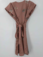 Pre-Owned ASTR Tan Size XS Wrap Short Short Sleeve Dress | True Fashionistas.