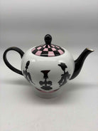 Nordstrom Pink & Black Tea Pot | True Fashionistas.