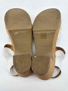 Pre-Owned Aetrex White Size 8.5 Strappy Heels | True Fashionistas.