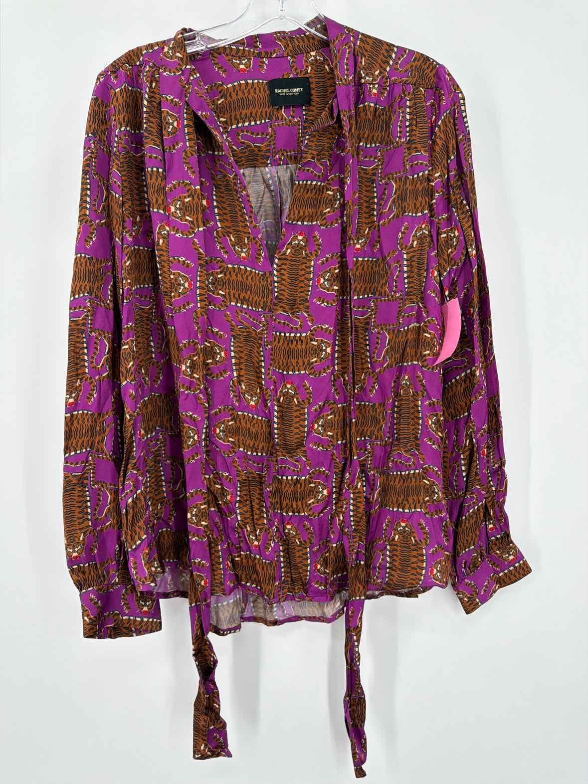 Pre-Owned Rachel Comey Purple Size 4 Blouse | True Fashionistas.