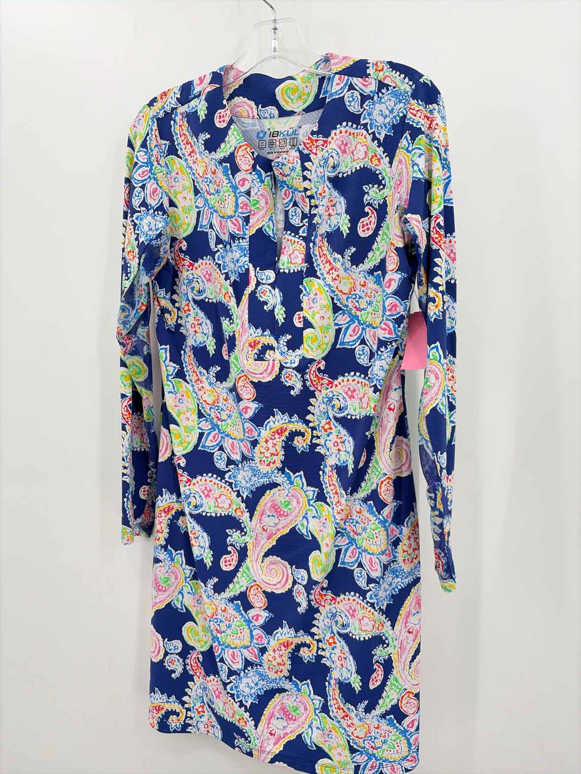 Ibkul Blue Size Medium Knee Length Athletic Dress | True Fashionistas.