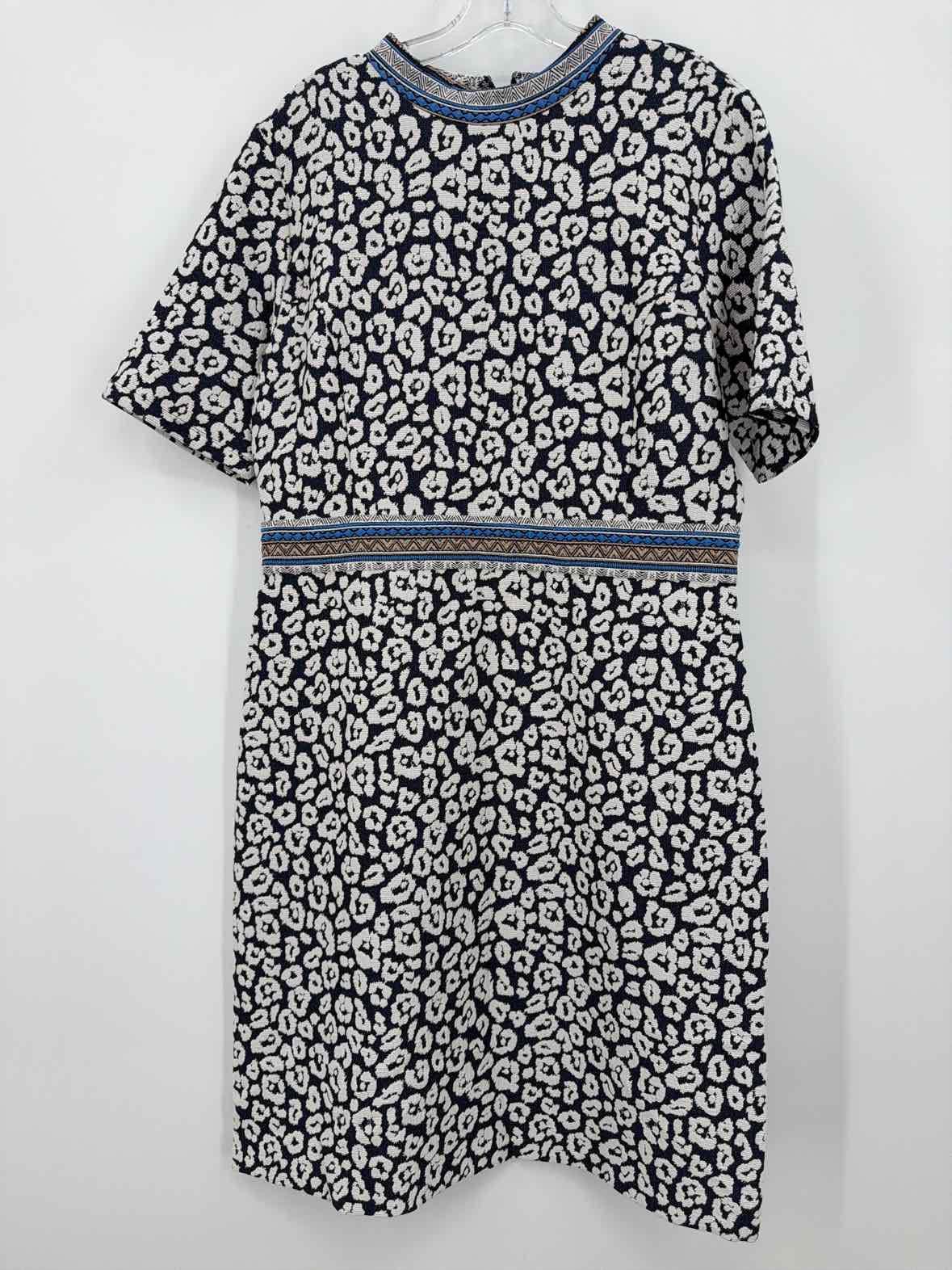 Pre-Owned J Mclaughlin Navy Size 14 Short Short Sleeve Dress | True Fashionistas.