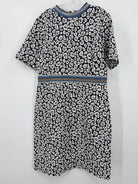 Pre-Owned J Mclaughlin Navy Size 14 Short Short Sleeve Dress | True Fashionistas.