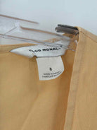 Pre-Owned Club Monaco Yellow Size 8 Long Short Sleeve Dress | True Fashionistas.