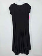 Pre-Owned Picadilly Black Size Medium Short Short Sleeve Dress | True Fashionistas.