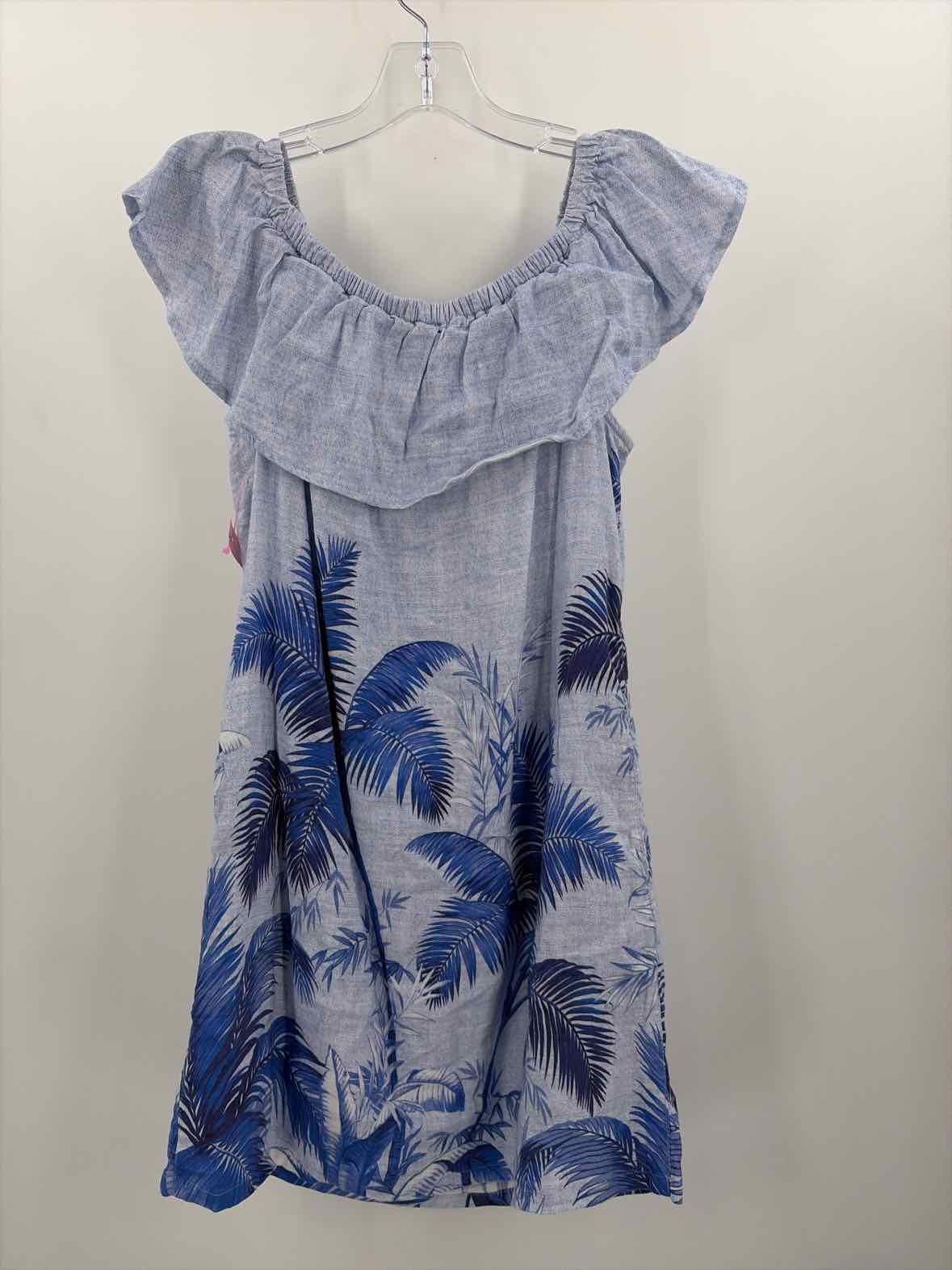 Pre-Owned Tommy Bahama Blue Size XS Short Short Sleeve Dress | True Fashionistas.