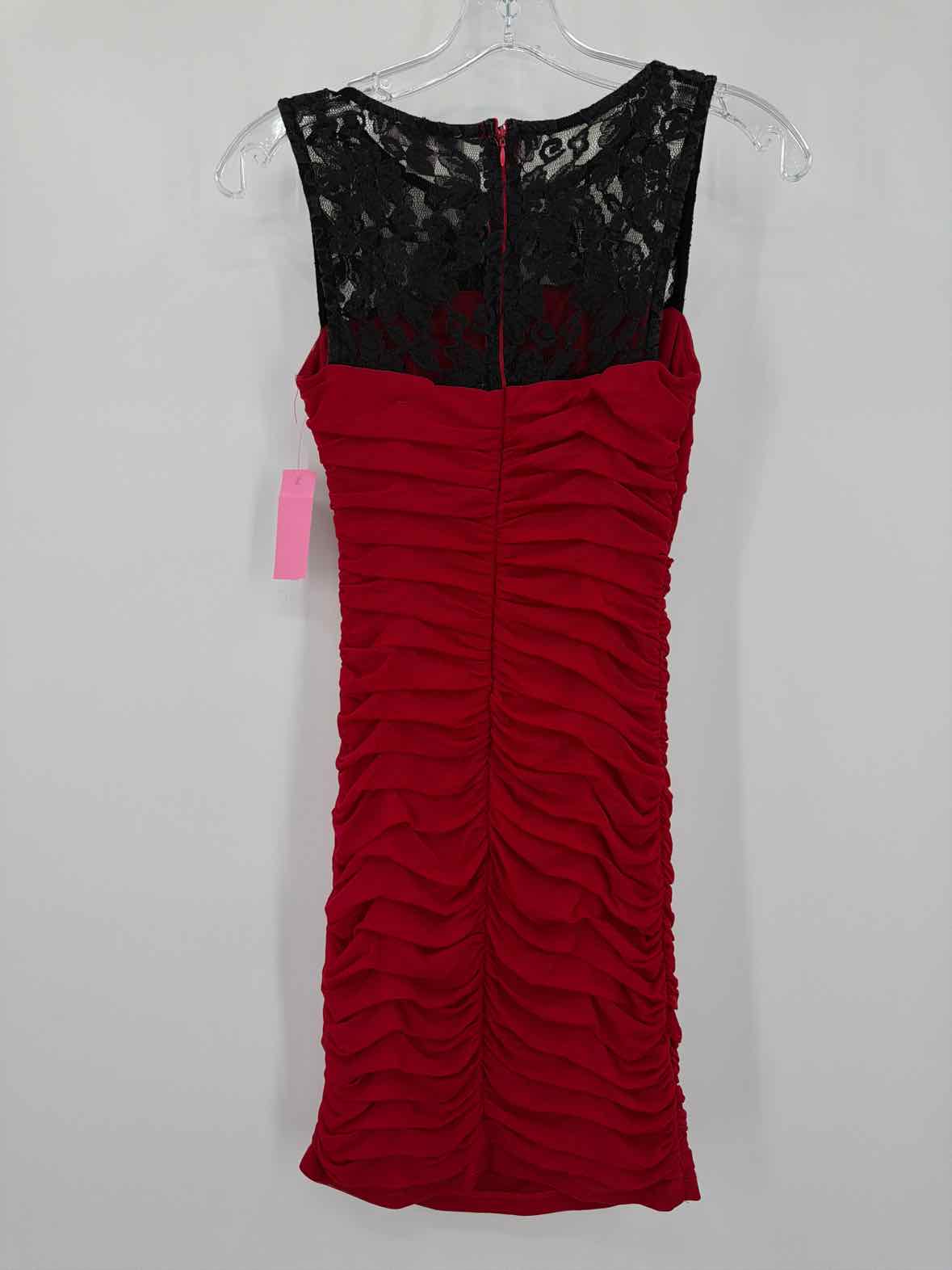 Pre-Owned Nikibiki Red Size Small Cocktail Short Sleeveless Dress | True Fashionistas.