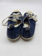Pre-Owned Prada Blue Size 36.5 Suede Fashion Sneaker Athletic Shoes | True Fashionistas.