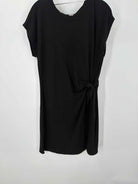 Pre-Owned Cable & Gauge Black Size Large Short Short Sleeve Dress | True Fashionistas.