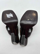 Pre-Owned Gucci Brown Size 6 Mule Heels | True Fashionistas.