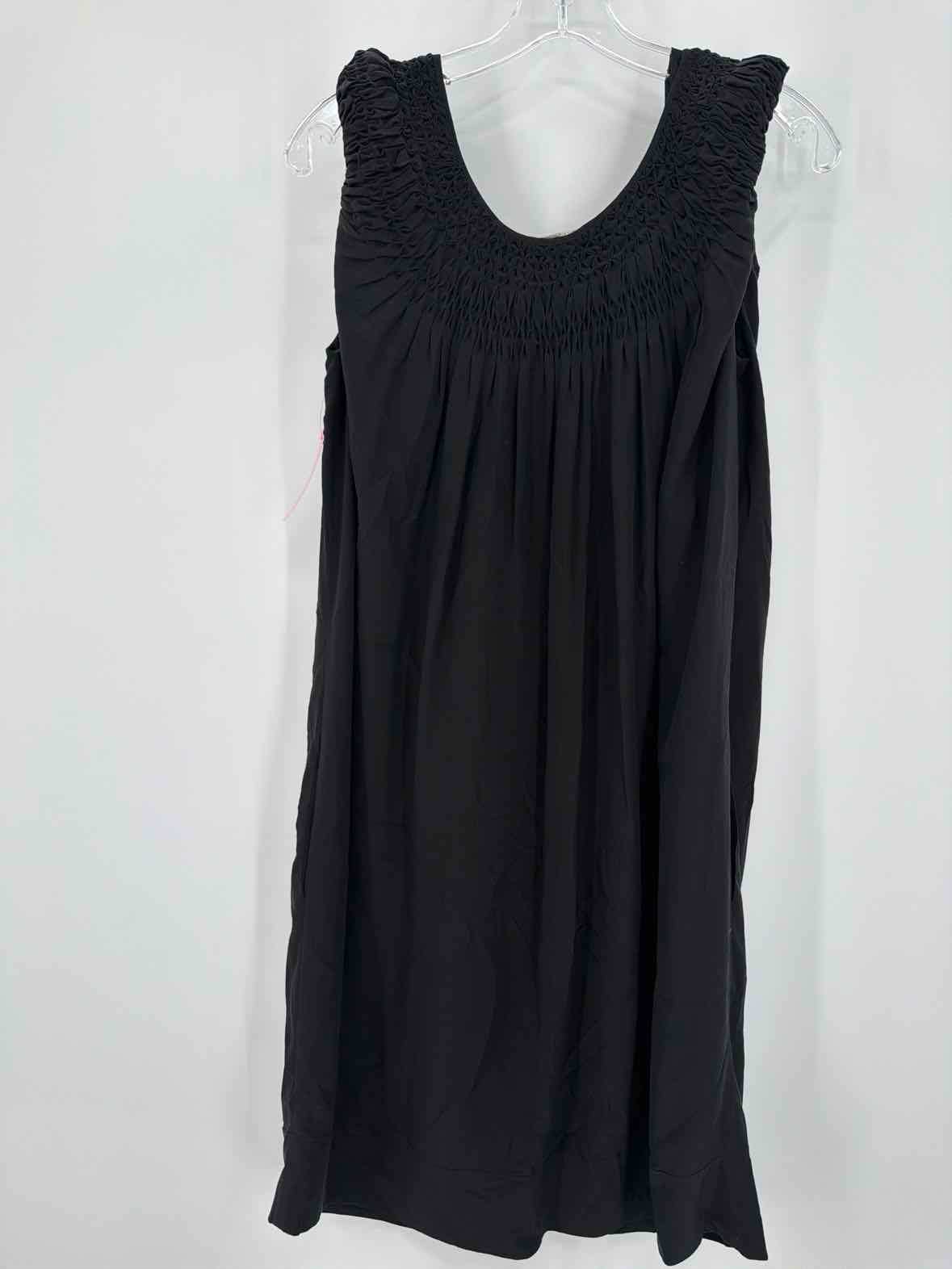 Pre-Owned Vince Black Size Large Short Sleeveless Dress | True Fashionistas.