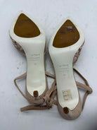 Pre-Owned Ron White Tan Size 11 Slingback Heels | True Fashionistas.